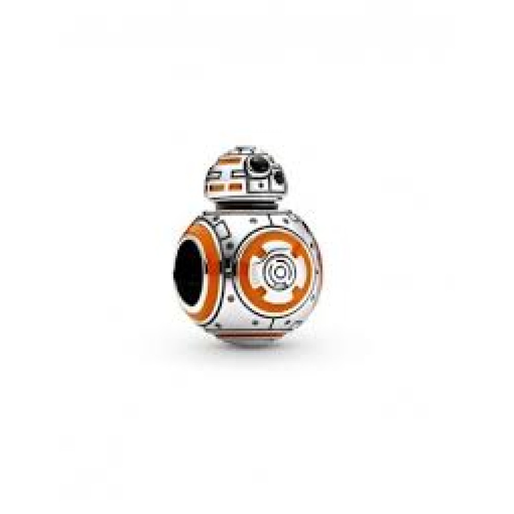 Berloque Robô Bb-8 (star wars) Prata 925